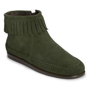 Aerosoles Olive Green Leather “Linbo” Moccasins
